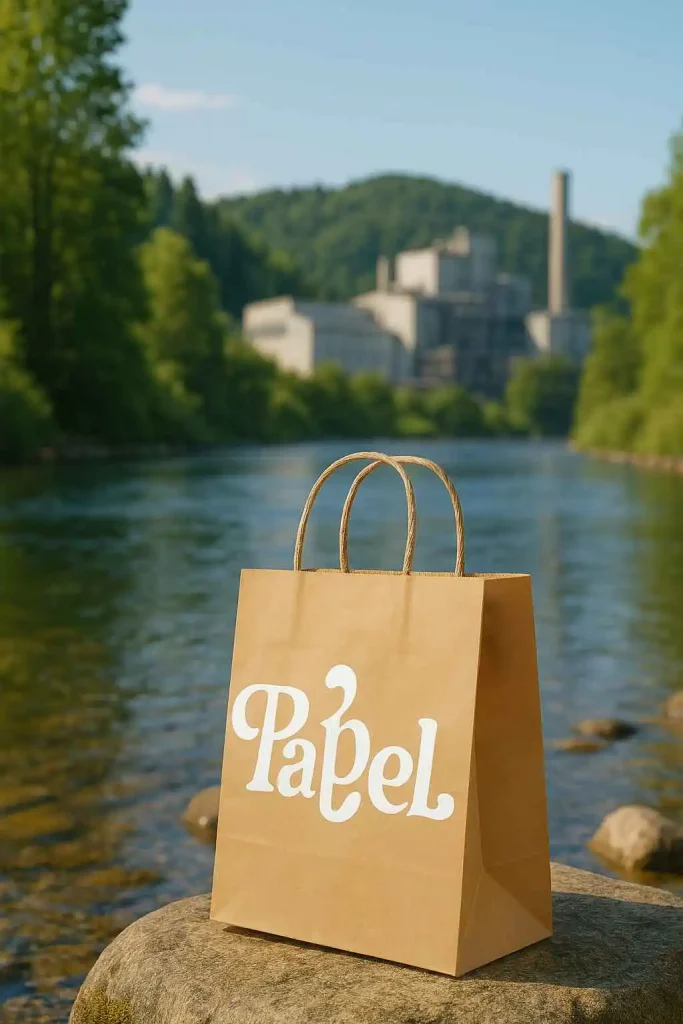 Papier et eau