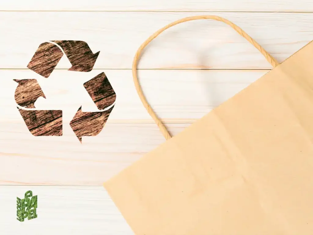 Bolsa de papel y sostenibilidad