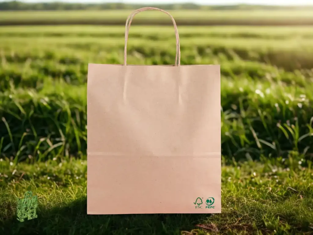 Bolsa de papel y sostenibilidad